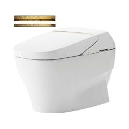 Toto Floor Mounted Gold 1 Piece WC Neorest XH II CW993VA#NW1 with S-Trap