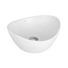 Hindware Table Top Oval Shaped White Basin Area DEW 10102