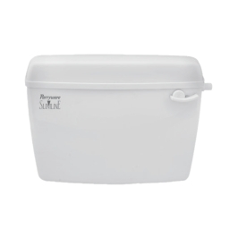 Parryware Standard External Wall Mounted Cistern Without Frame E8297 - White