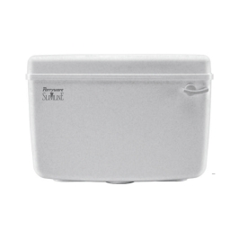 Parryware Sparkle External Wall Mounted Cistern Without Frame E8388 - White