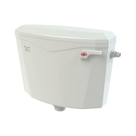 Parryware Slimflush External Wall Mounted Cistern Without Frame E8699 - White