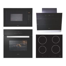 Elica Chimney + Induction Hob + Oven + Microwave Combo ELCIOM-01
