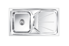 Nirali Stainless Steel Sink D'Signo Range ELEGANCE UNIQUE SMALL ( 36 x 20 inches )