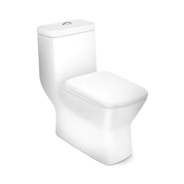 Hindware Floor Mounted White 1 Piece WC Element ELEMENT 92082 with S-Trap