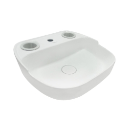 Hindware Table Top Rectangle Shaped White Basin Area ELLIPSE 91223