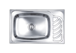 Nirali Stainless Steel Sink D'Signo Range EUREKA JUMBO ( 34 x 21 inches )