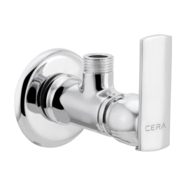 Cera Basin Area Angular Stop Cock Titanium F1003201 - Chrome