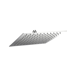 Hindware Single Flow Overhead Showers Geometric Collection F160105 - Stainless Steel