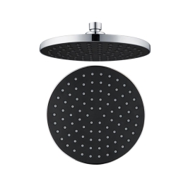 Hindware Single Flow Overhead Showers Glamour Collection F160124 - Black