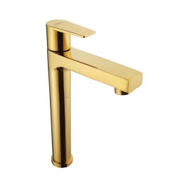 Hindware Table Mounted Tall Boy Basin Tap Edge F360002PGD - Gold