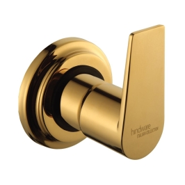 Hindware Basin Area Stop Cock Element Gold F360007PGD - Gold