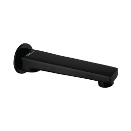 Hindware Wall Mounted Spout Element F360009GRT - Black Chrome