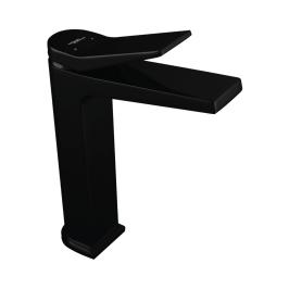 Hindware Table Mounted Tall Boy Basin Mixer Edge F410012GRT - Black Chrome