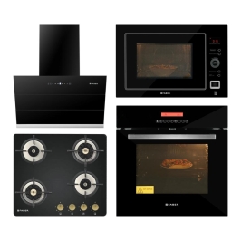 Faber Chimney + Hob + Oven + Microwave Combo FACHOM-03