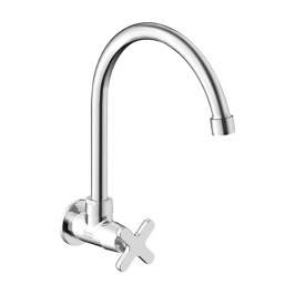 American Standard Wall Mounted Regular Kitchen Sink Tap Winston Cross FFAST707-501500BF0 with Swinging Spout in Chrome Finish
