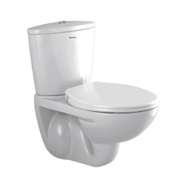Parryware Wall Mounted White 2 Piece WC Flair FLAIR C0210 with P-Trap