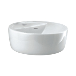 Parryware Table Top Circle Shaped White Basin Area Flair FLAIR C0477