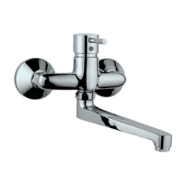 Jaquar Wall Mounted Regular Kitchen Sink Mixer Florentine FLR-5163 with Swinging Spout in Chrome Finish