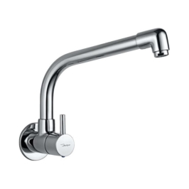 Jaquar Wall Mounted Regular Kitchen Sink Tap Florentine FLR-5347SD with Swinging Spout in Chrome Finish