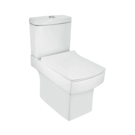 Jaquar Floor Mounted White 2 Piece WC Fonte FNS-WHT-40751P180UFSMZ with P-Trap