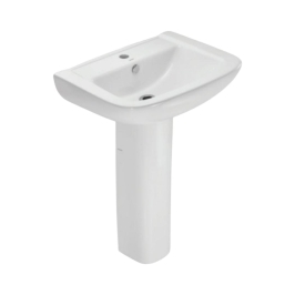 Jaquar Full Pedestal Speciality Shaped White Basin Area Fonte FNS WHT 40801