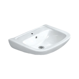 Jaquar Wall Mounted Speciality Shaped White Basin Area Fonte FNS WHT 40801
