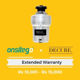 OnsiteGo Extended Warranty For Food Waste Disposer (Rs 10001-15000)