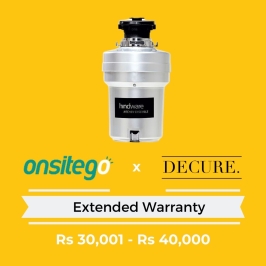 OnsiteGo Extended Warranty For Food Waste Disposer (Rs 30001-40000)