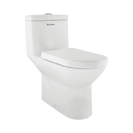 Parryware Floor Mounted White 1 Piece WC Force FORCE C021H with S-Trap