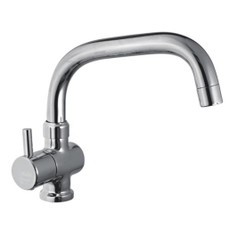Cavier Table Mounted Regular Kitchen Sink Tap Flora FR-09-141 with Swinging Spout in Chrome Finish