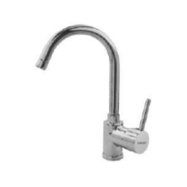 Cavier Table Mounted Regular Kitchen Sink Mixer Flora FR-09-238 with Swinging Spout in Chrome Finish