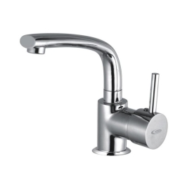 Cavier Table Mounted Regular Kitchen Sink Mixer Flora FR-09-239 with Swinging Spout in Chrome Finish