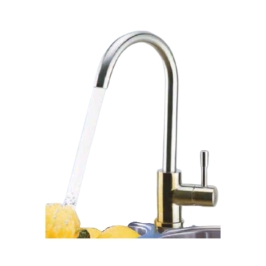 Franke Table Mounted Regular Kitchen Sink Mixer CT-103SE with Swinging Spout in Stainless Steel Finish