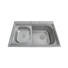 Futura Stainless Steel Sink Designer Series SINGLE BOWL FS 201 ( 30.5 x 19 inches ) - Satin