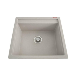 Futura Quartz Sink Natural Quartz Series FS 2220 NQ ( 22 x 20 inches )  -  Wheat Spot