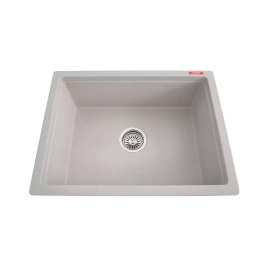Futura Quartz Sink Natural Quartz Series FS 2418 NQ ( 24 x 18 inches )  -  Wheat Spot