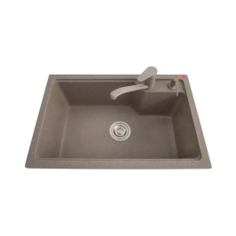 Futura Quartz Sink Natural Quartz Series FS 2718 NQ ( 27 x 18 inches )  -  Light Grey