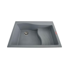 Futura Quartz Sink Natural Quartz Series FS 3322 NQ ( 33 x 22 inches )  -  Grey