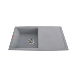 Futura Quartz Sink Natural Quartz Series FS 3417 NQ ( 34 x 17 inches )  -  Grey