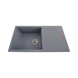 Futura Quartz Sink Natural Quartz Series FS 3618 NQ ( 36 x 18 inches )  -  Grey