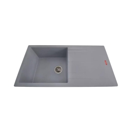 Futura Quartz Sink Natural Quartz Series FS 4020 NQ ( 40 x 20 inches )  -  Grey