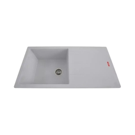 Futura Quartz Sink Natural Quartz Series FS 4020 NQ ( 40 x 20 inches )  -  White
