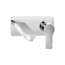 Parryware Wall Mounted Basin Mixer Crust G3176A1 - Chrome