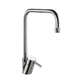 Parryware Table Mounted Regular Kitchen Sink Mixer Agate Pro G3345A1 with Swinging Spout in Chrome Finish