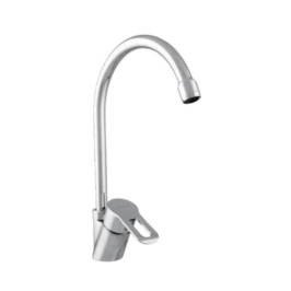Parryware Table Mounted Regular Kitchen Sink Mixer Pluto G3837A1 with Swinging Spout in Chrome Finish