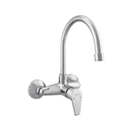 Parryware Wall Mounted Regular Kitchen Sink Mixer Edge G481XA1 with Swinging Spout in Chrome Finish