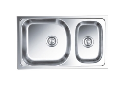 Nirali Stainless Steel Sink D'Signo Range GLORIA ( 34 x 20 inches )