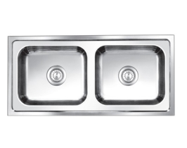 Nirali Stainless Steel Sink Popular Range GRACEFUL GLORY SMALL ( 39 x 18 inches )