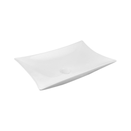 Parryware Table Top Rectangle Shaped White Basin Area Grand GRAND C8922