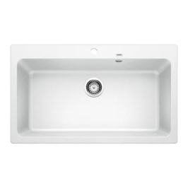 Hafele Silgranit Sink Blanco Naya BLANCO NAYA XL 9 SILGRANIT ( 34 x 20 inches )  -  White